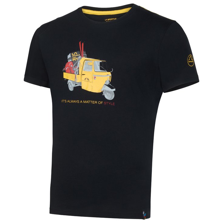La Sportiva Tee-shirt d’escalade Ape T-Shirt M Black Présentation