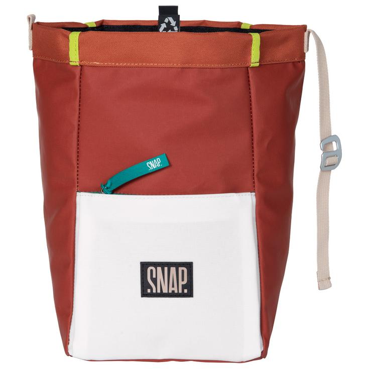 Snap Bolsa para el magnesio Big Chalk Bag Sandstone Chalk Presentación