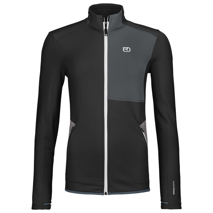 Ortovox Fleece Fleece Jacket W Black Raven Präsentation