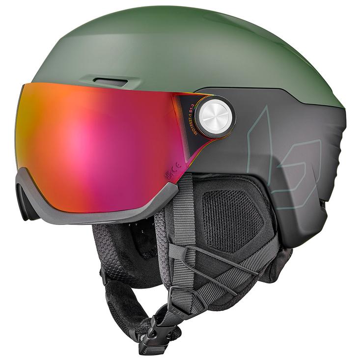 Bollé Visor Helm V-Ryft Pure Sun Forest Matte Photochromic Red Voorstelling Bollé Visor Helm V-Ryft Pure Sun Forest Matte Photochromic Red Voorstelling