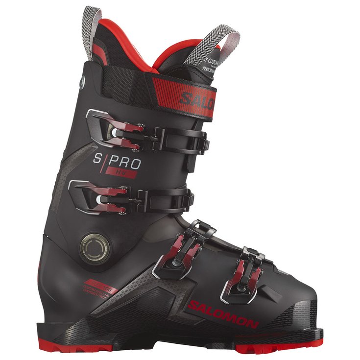 Salomon Chaussures de Ski S/Pro Hv 100 Gw Black Red Beluga Dos