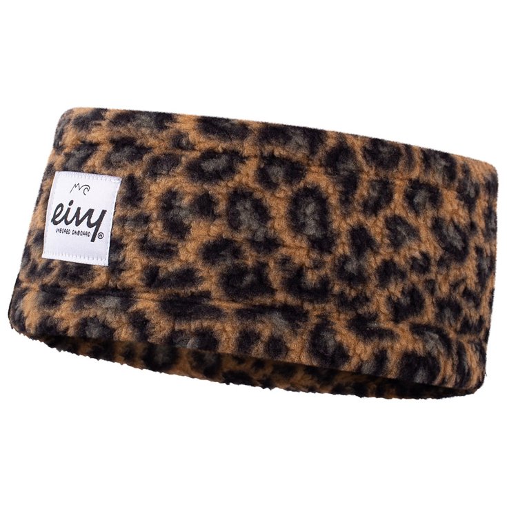 Eivy Headband Throwback Sherpa Headband Leopard Overview