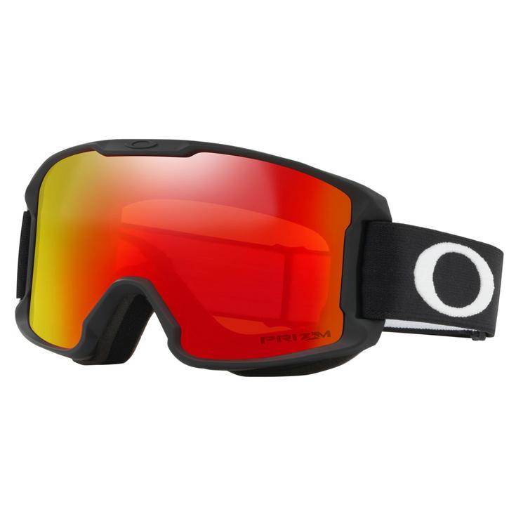 Oakley Masque de Ski Line Miner Xs Matte Black Prizm Snow Torch Iridium Présentation