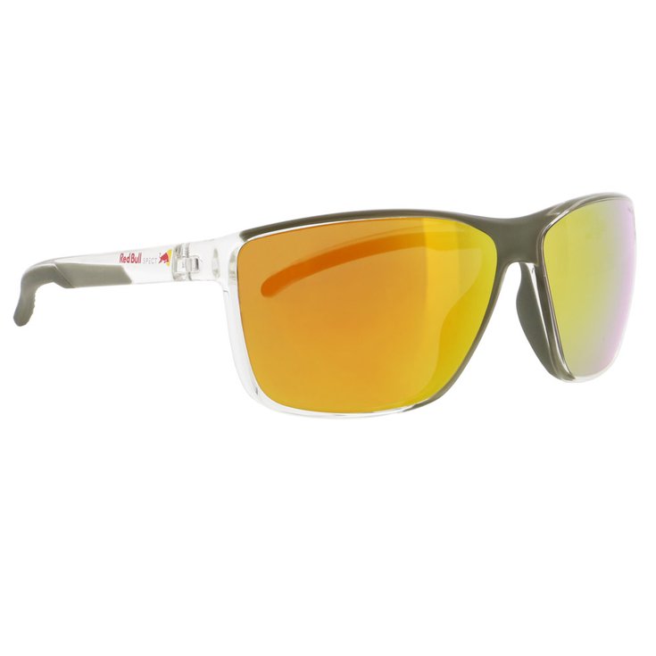 Red Bull Spect Sunglasses Drift Shiny X'Tal Clear Olive Green Rubber Brown Orange Mirror Overview