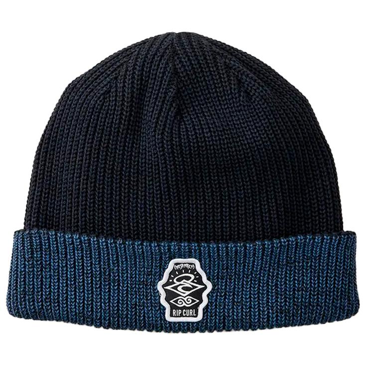 Rip Curl Beanies Icons Reg Beanie Black Navy Overview