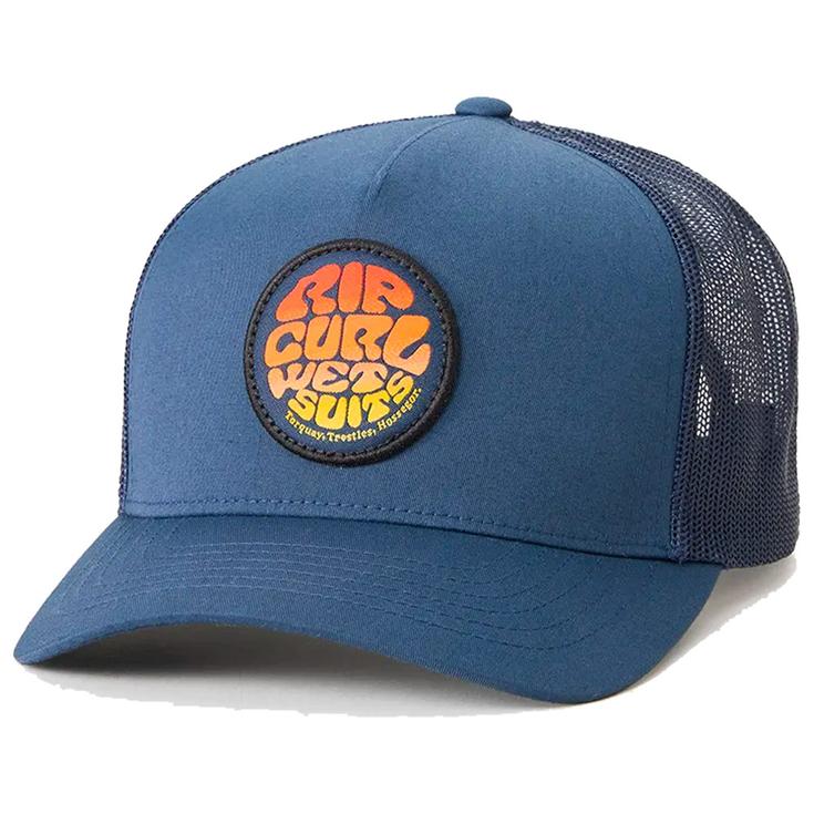 Rip Curl Cap Wetsuit Icon Trucker Dark Navy Overview