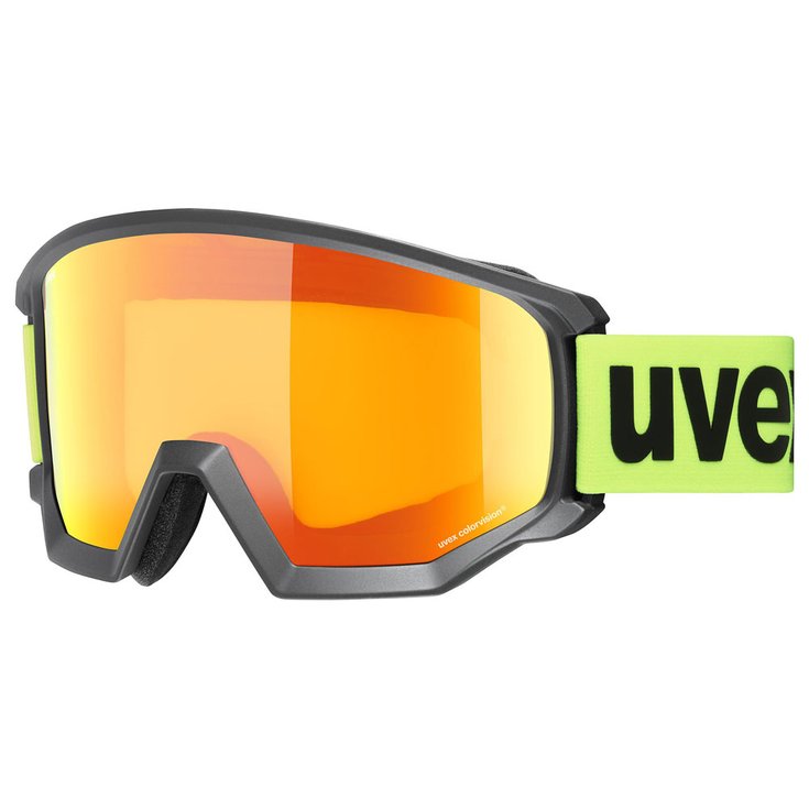 Uvex Skibrillen uvex athletic CV black m SL/or ange-vistaS1 Voorstelling