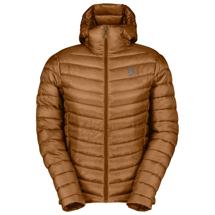 Chaqueta de plumas Scott Hoody Insuloft Tech Primaloft Bread Brown Invierno 2025 Glisshop