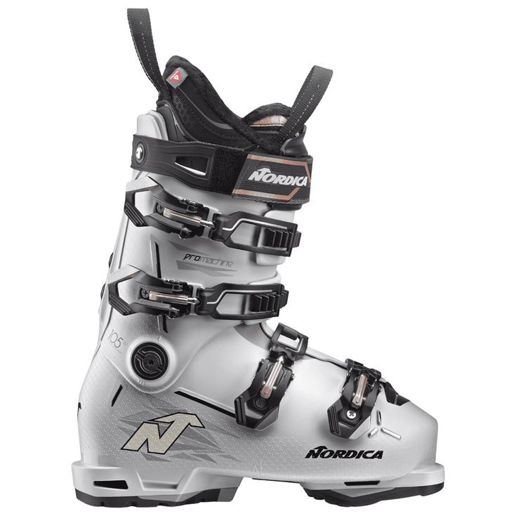 Nordica Chaussures de Ski Pro Machine 3 105 W Gw White Black Rose Présentation