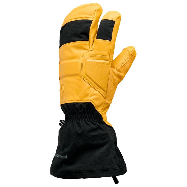 Black Diamond Fäustling Guide Finger Gloves Beeswax Black Präsentation