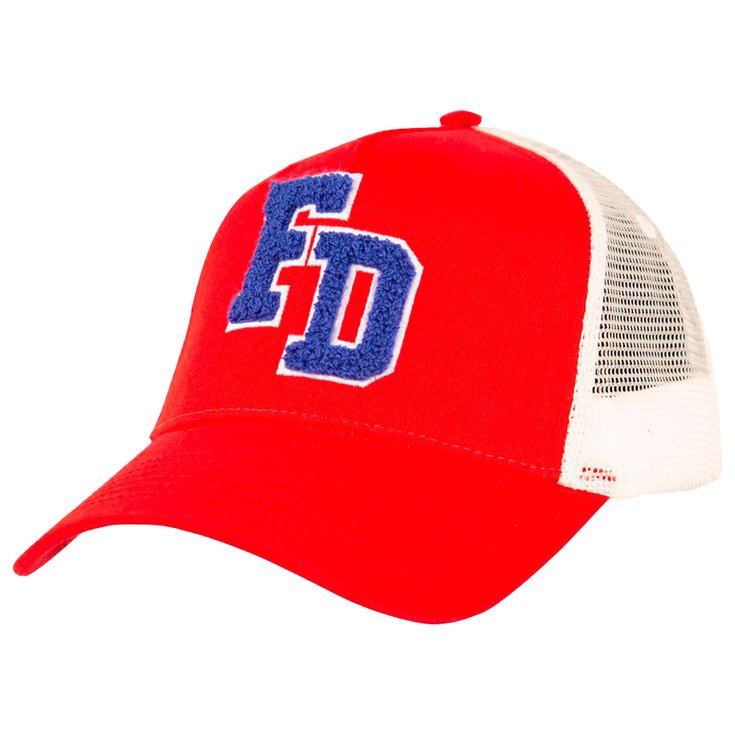 French Disorder Casquettes Trucker Cap Fd Red Présentation