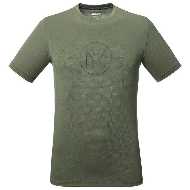 Millet Hiking tee-shirt Ubic Light Tee Shirt Short Sleeve M Grape Leaf Overview