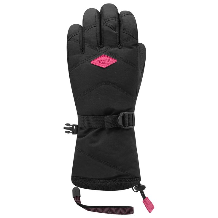 Racer Gloves Aurore 10 Black Pink Overview