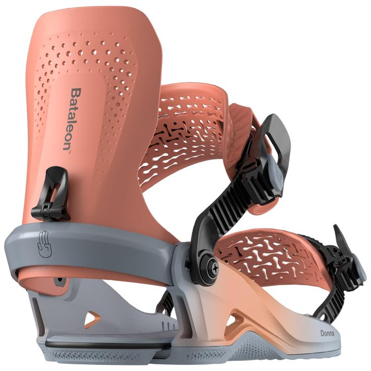 Bataleon Binding snow Donna HW Coral Fade Voorstelling