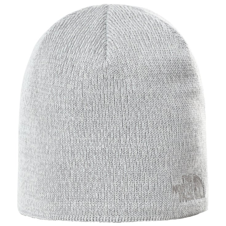 The North Face Bonnet Jim Beanie Tnf Light Grey Heather Voorstelling