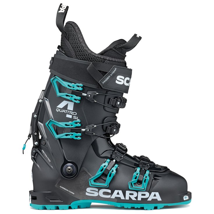 Scarpa Chaussures de Ski Randonnée 4-Quattro Sl Wmn Black Lagoon 