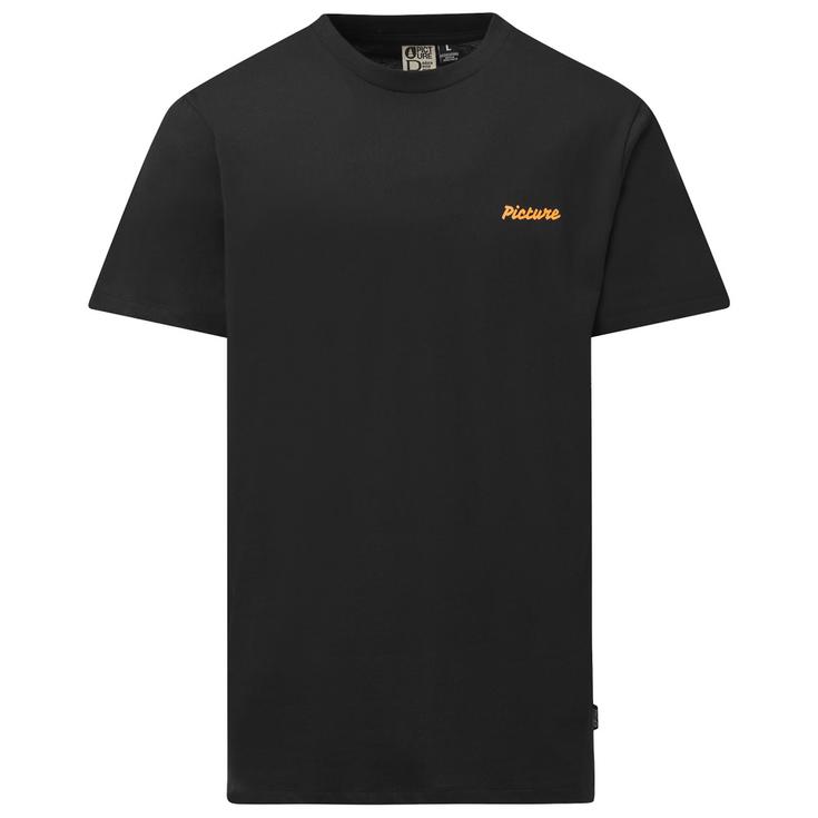 Picture Tee-Shirt Foreska Black Overview