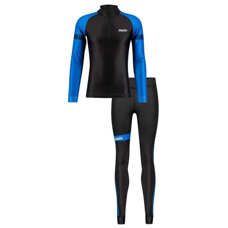 Swix Traje completo nórdico Focus SkiSuit 2 Pieces Men Olympian Blue Presentación
