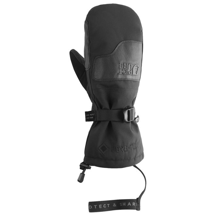 Picture Manopla Grabey Gore-Tex Mitts Black Presentación