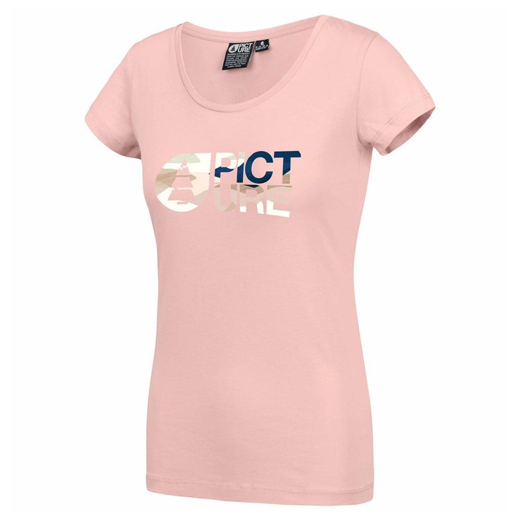 Picture Tee-Shirt Basement Heather Rose Blush Overview