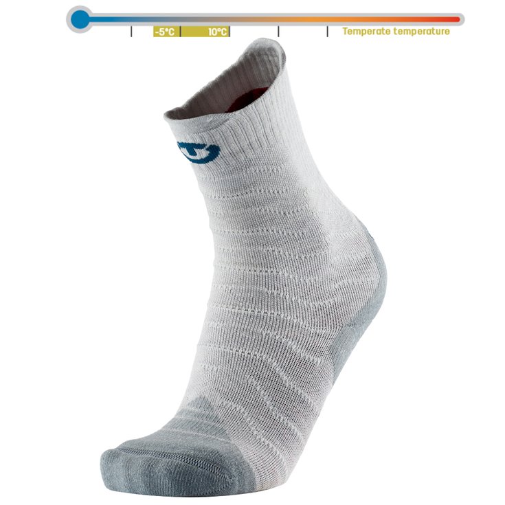 Therm-Ic Socks Trekking Temperate Women Light Grey Overview