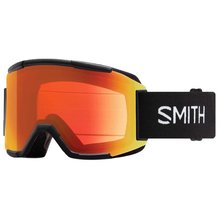 Smith Masque de Ski Squad Black Chromapop Photochromic Red Mirror Présentation