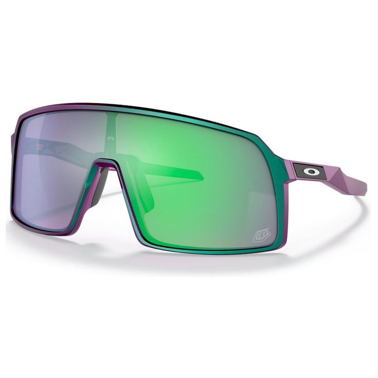 Oakley Sunglasses Sutro Troy Lee Designs Matte Purple Green Shift Prizm Jade Overview