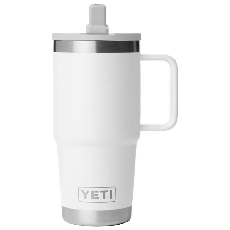 Yeti Rambler 20 Oz (591 ml) Travel Straw Mug White 