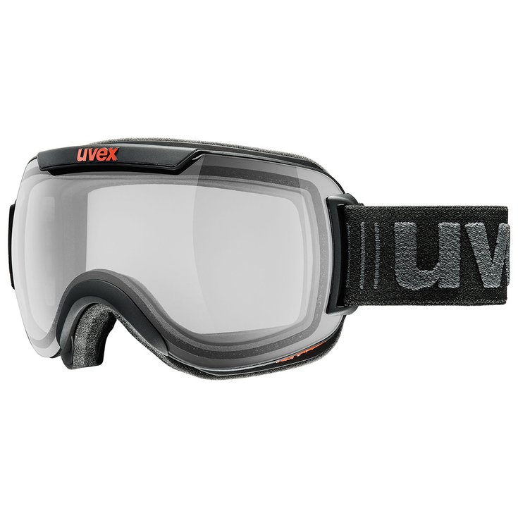 Uvex Skibrillen Downhill 2000 Vp X Black Mat Variomatic Smoke Polavision Voorstelling