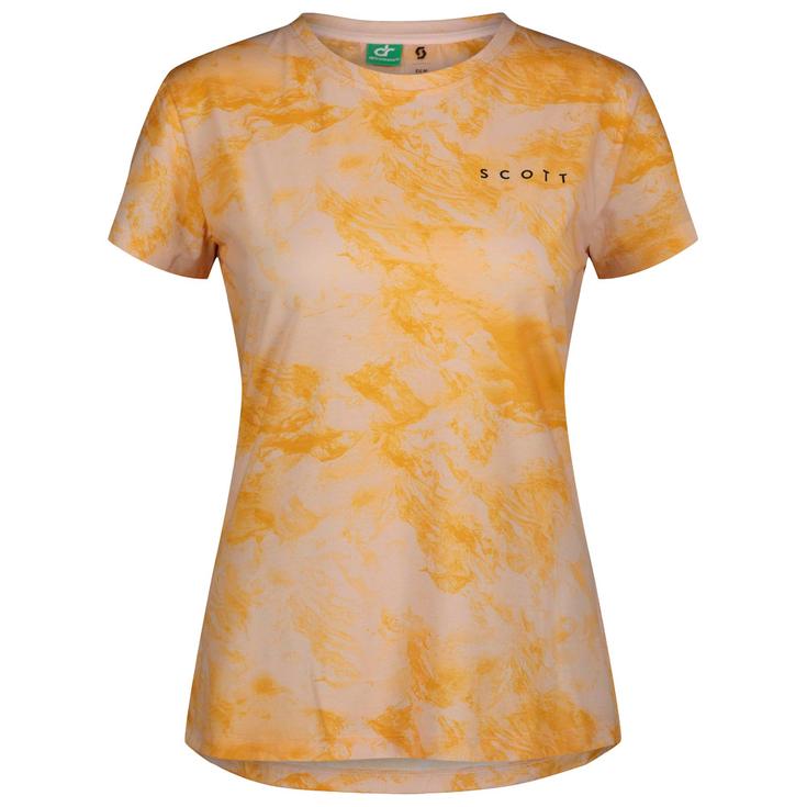 Scott Tee-shirt de rando Tee W's Dri Tie Dye Sugar Pink Présentation