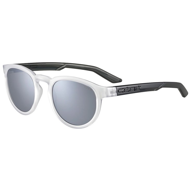 Cebe Sunglasses Nightawk Crystal Black Matte Zone Grey Cat.3 Silver Overview