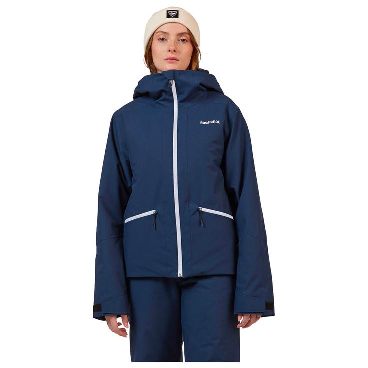 Rossignol Skijacke W Rochrun Insulated Jacket Dark Navy Präsentation
