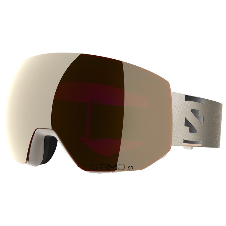 Salomon Goggles Radium Pro Rainy Day Sigma Black Gold + Sigma Light Blue Overview