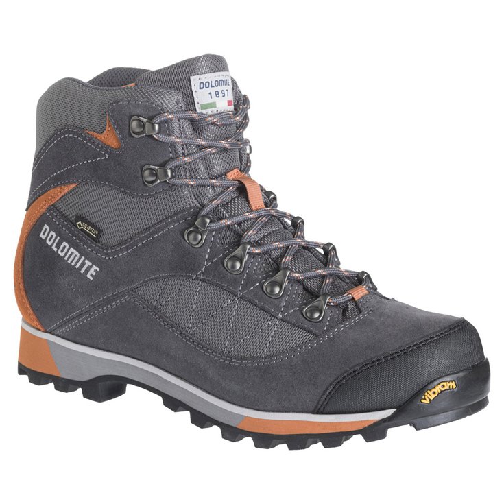 Dolomite Chaussures de randonnée Zernez Gtx Asphalt Grey Burnt Orange 