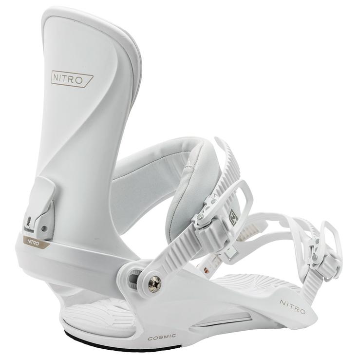 Nitro Binding snow Cosmic White Voorstelling