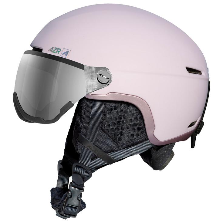 AZR Orion Visor Junior Rose Pastel Mat Gris Miroir 
