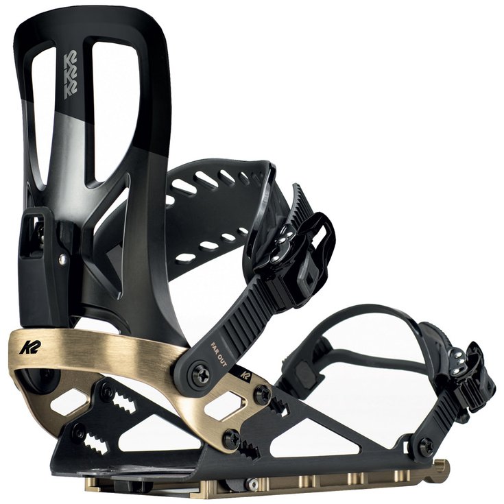 K2 Snowboard Binding Far Out Black Overview