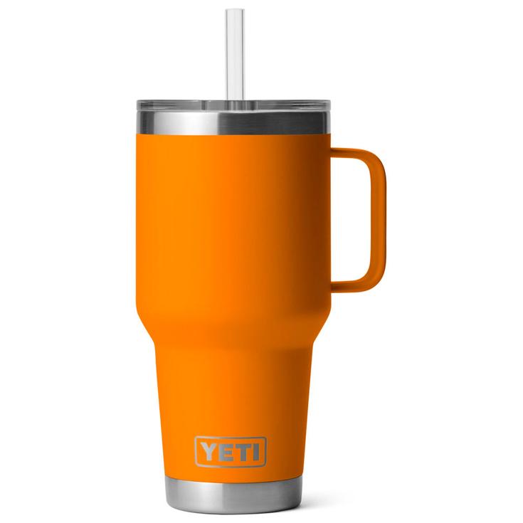Yeti Mug Rambler 35 Oz (994 ml) Straw Mug King Crab Präsentation