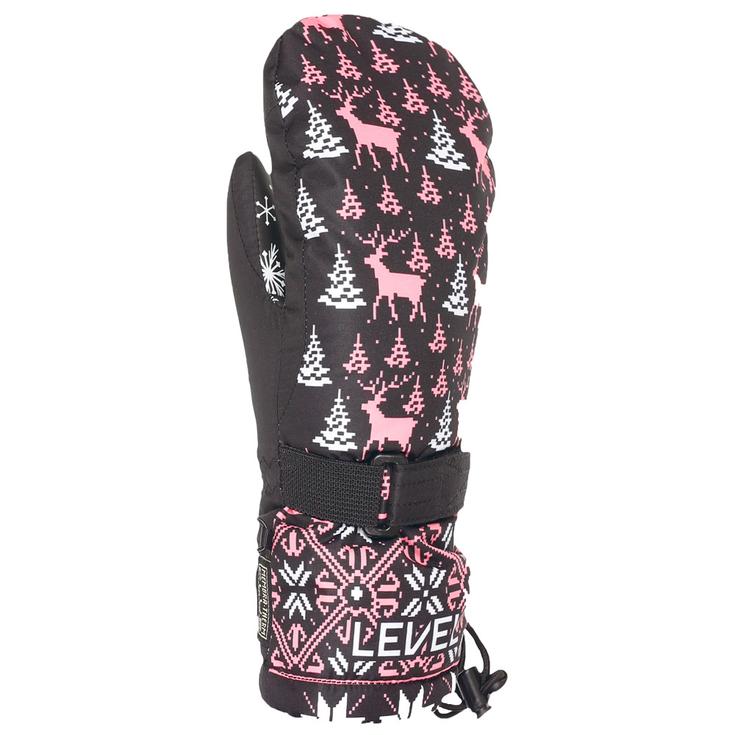 Level Fäustling Junior Mitt Ninja Pink Präsentation