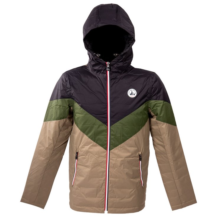 Jott Vegas Reversible Noir Vert Foncé Beige 