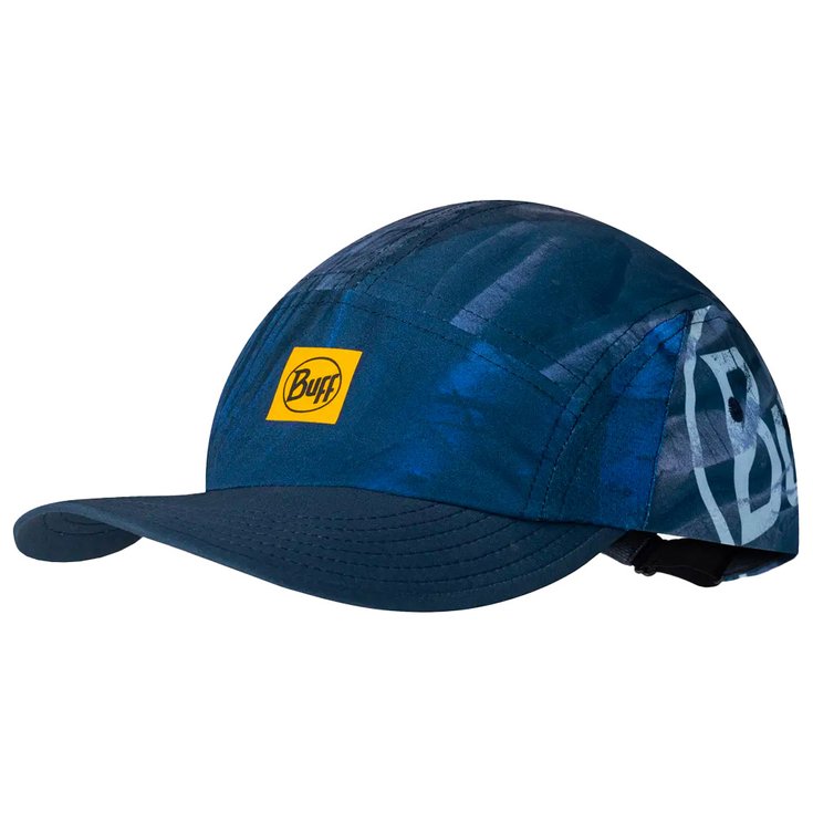 Buff Petten 5 Panel Go Cap Arius Blue Voorstelling