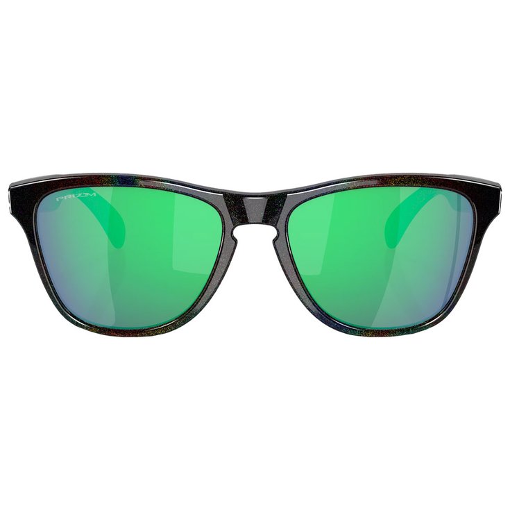 Oakley Occhiali da sole Frogskins Xs Dark Galaxy Prizm Jade Vista di profilo