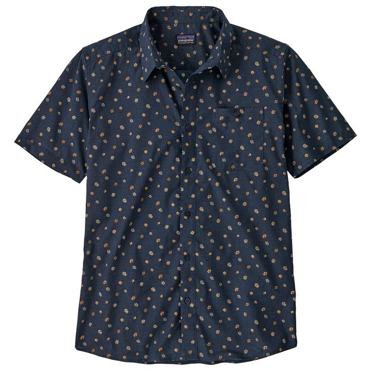 Patagonia Overhemden Go To Shirt Blossoms New Navy Voorstelling
