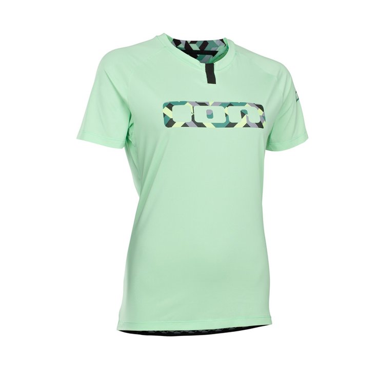 Ion MTB jersey Button Tee SS Traze Grannysmith Green Overview