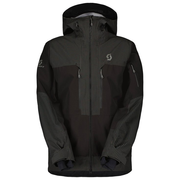 Scott Chaqueta esqui M's Vertic Ripstop 3L Jacket Black Presentación