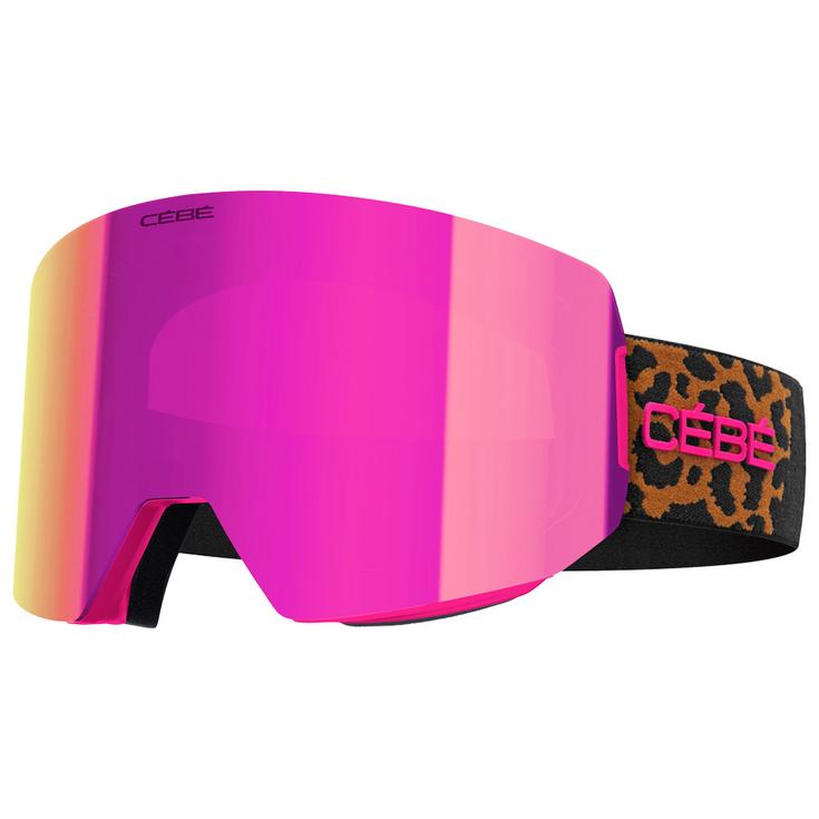 Cebe Skibrillen Versus 2 Pink Dark Grey Revo Flash Pink Voorstelling