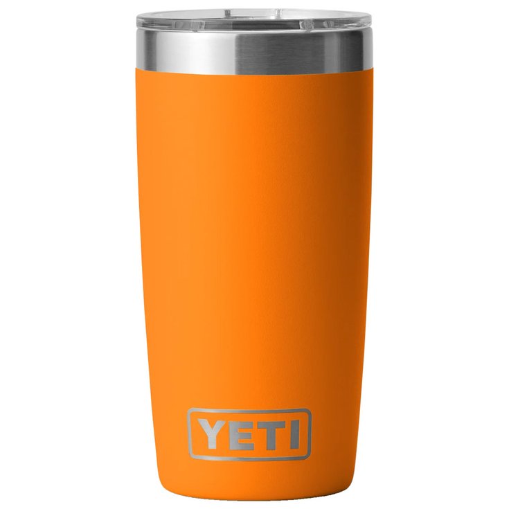 Yeti Vaso Rambler 10 OZ (296 ml) Tumbler King Grab Orange Presentación