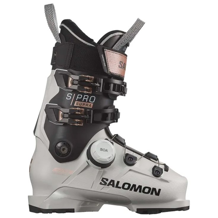 Salomon Ski boot S/Pro Supra Boa 105 W Gw Dawn Blue Black Pink gold Met Overview