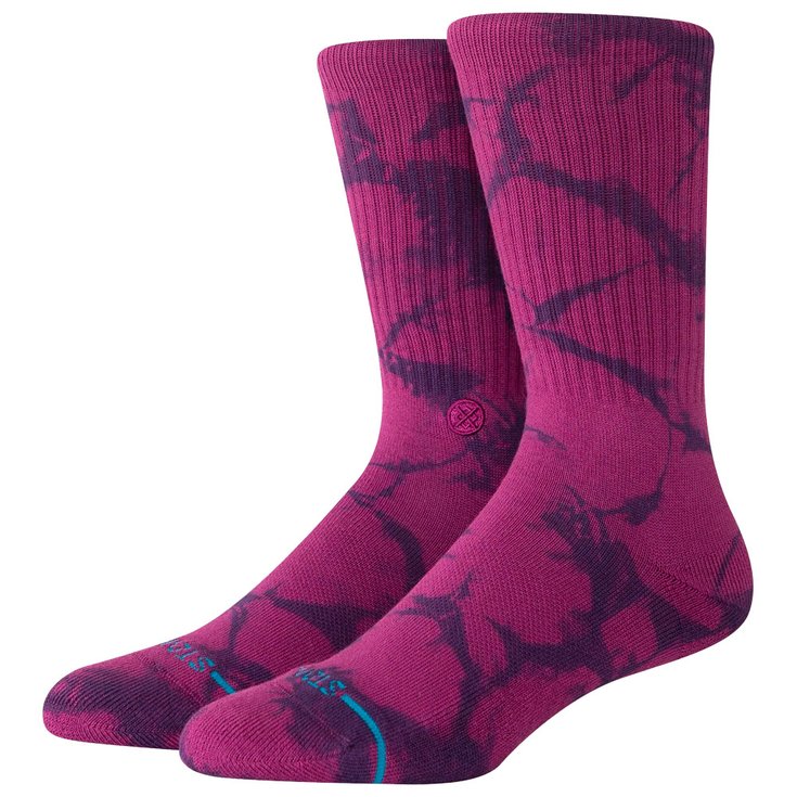 Stance Icon Socks Dye Crew Navy 