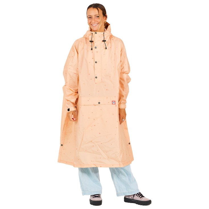 After Essentials Rain cape Rain Poncho Pink Polka Dots Overview